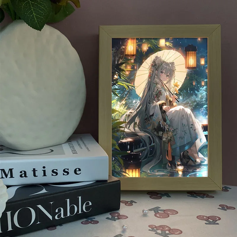 Lighting Decor Photos - Hatsune Miku Series Light Painting Decoration