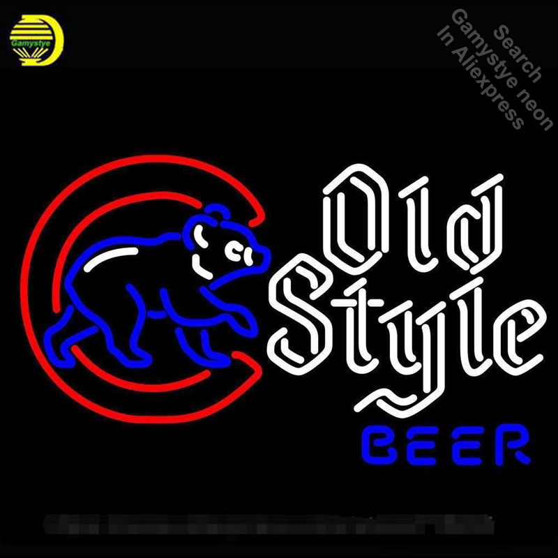 Union Lighting & Decor Montreal Quebec - Unions Cubs O Style Neon Sign