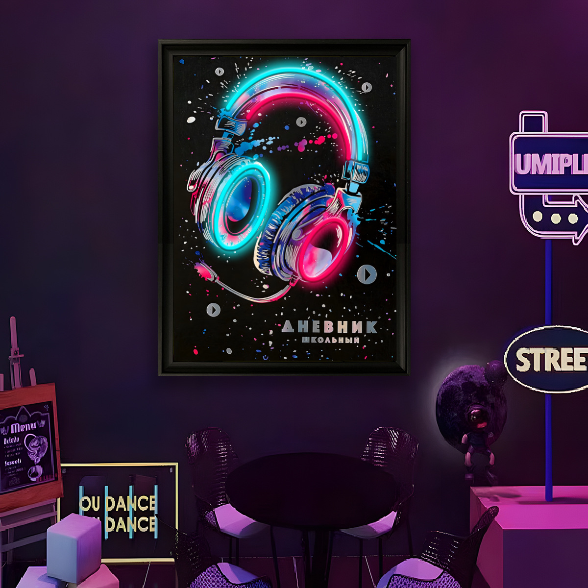 USB Powered LED Neon Light Fun - đánh giá và giá Led Lighting Wall Decor