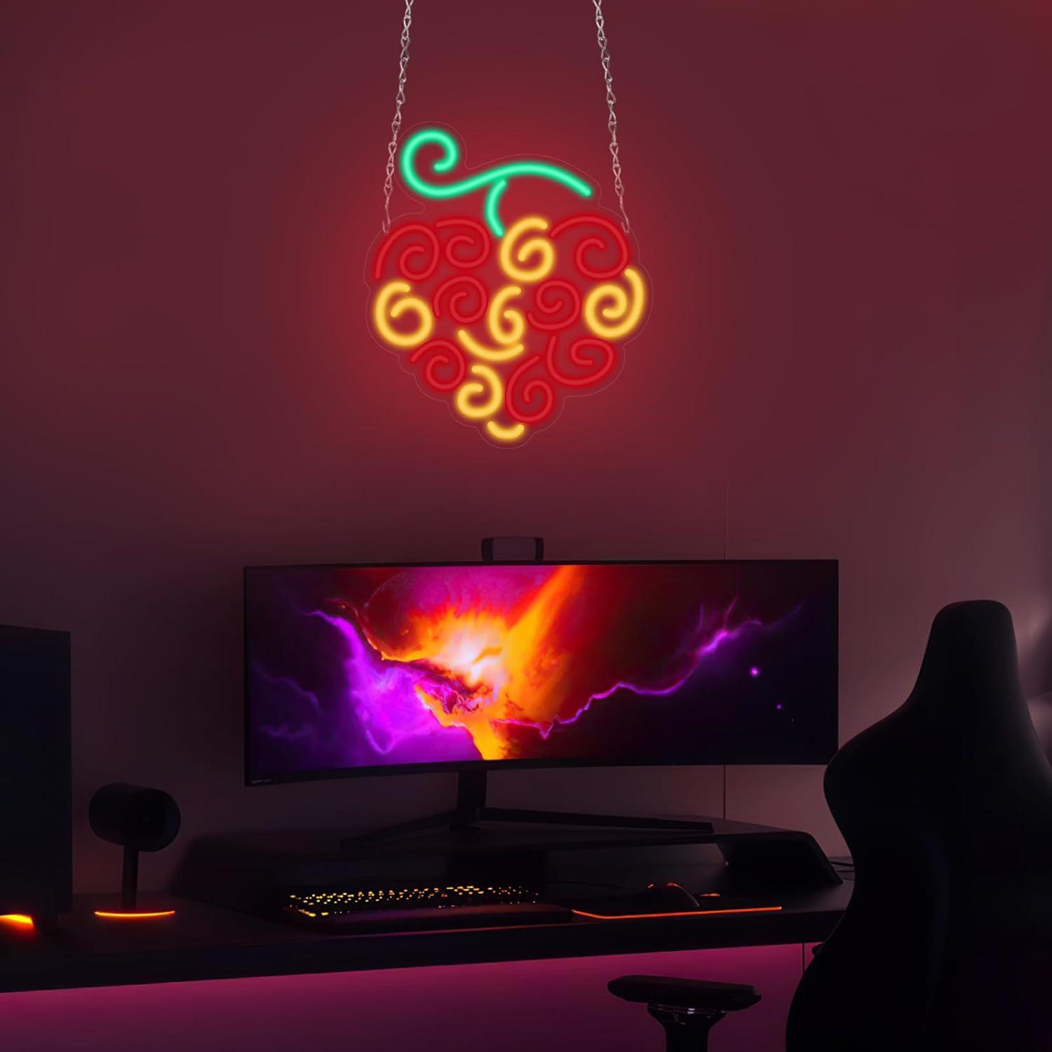 Cyber Fruit Neon Sign USB Dimm - đánh giá và giá Led Lighting Wall Decor