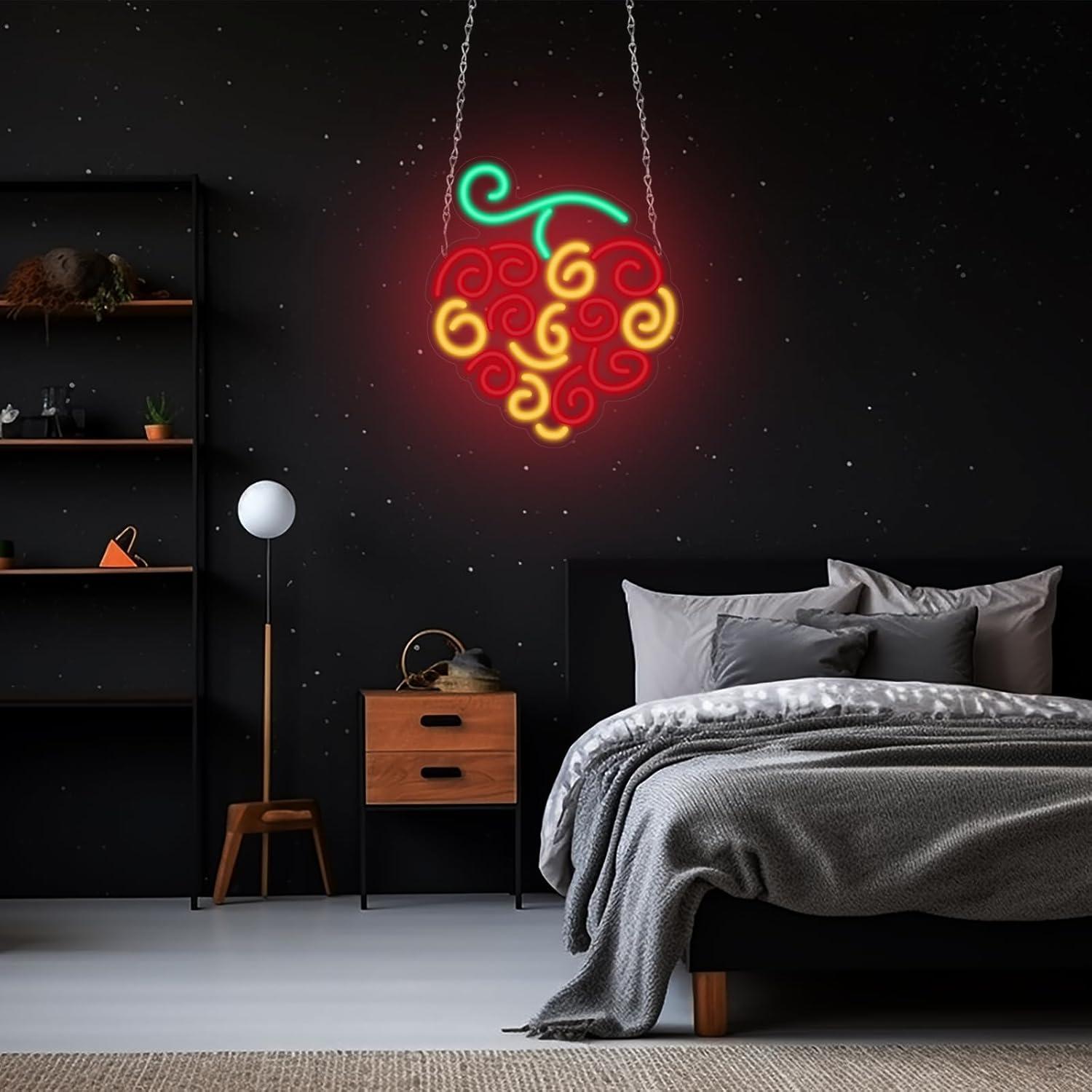 Cyber Fruit Neon Sign USB Dimm - đánh giá và giá Led Lighting Wall Decor