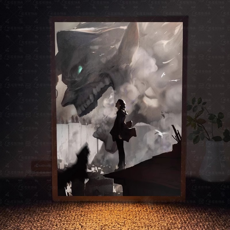 Attack on Titan LED Night Ligh - đánh giá và giá Lighting Decor Photos