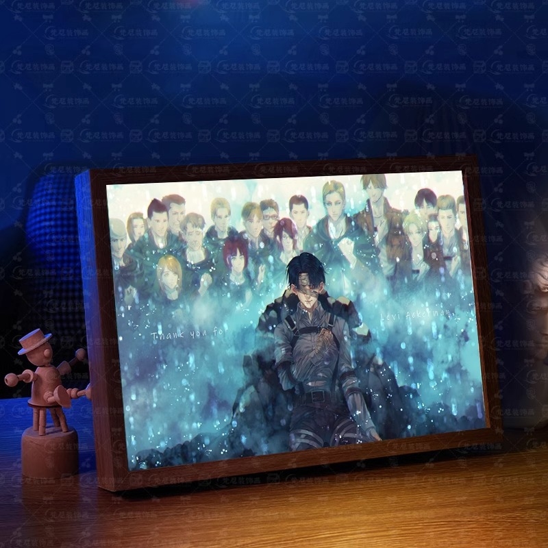 Attack on Titan LED Night Ligh - đánh giá và giá Lighting Decor Photos