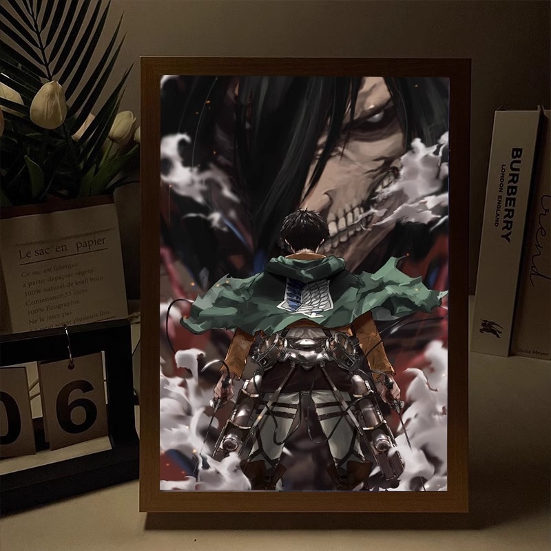 Attack on Titan LED Night Ligh - đánh giá và giá Lighting Decor Photos