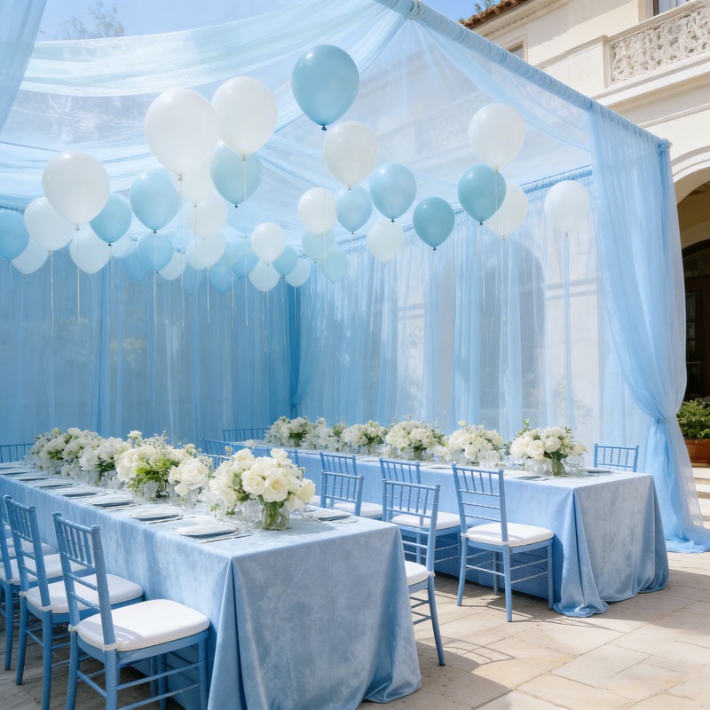 soft mist light blue dreamy tu - đánh giá và giá Lighting Decor Photos