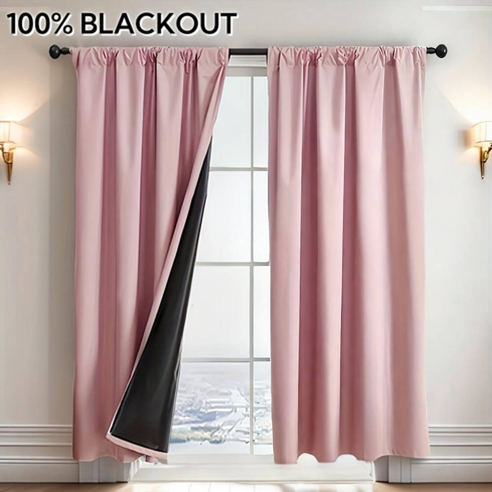 1pc 100% Blackout Curtain with - đánh giá và giá Lighting Decoration Ideas