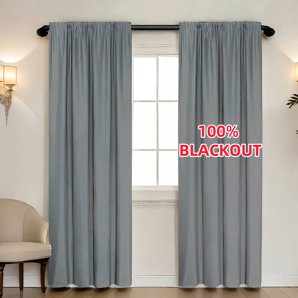 1pc 100% Blackout Curtain with - đánh giá và giá Lighting Decoration Ideas