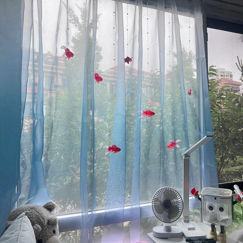 Light Blue Solid Sheer Voile W - đánh giá và giá Lighting Decoration Ideas