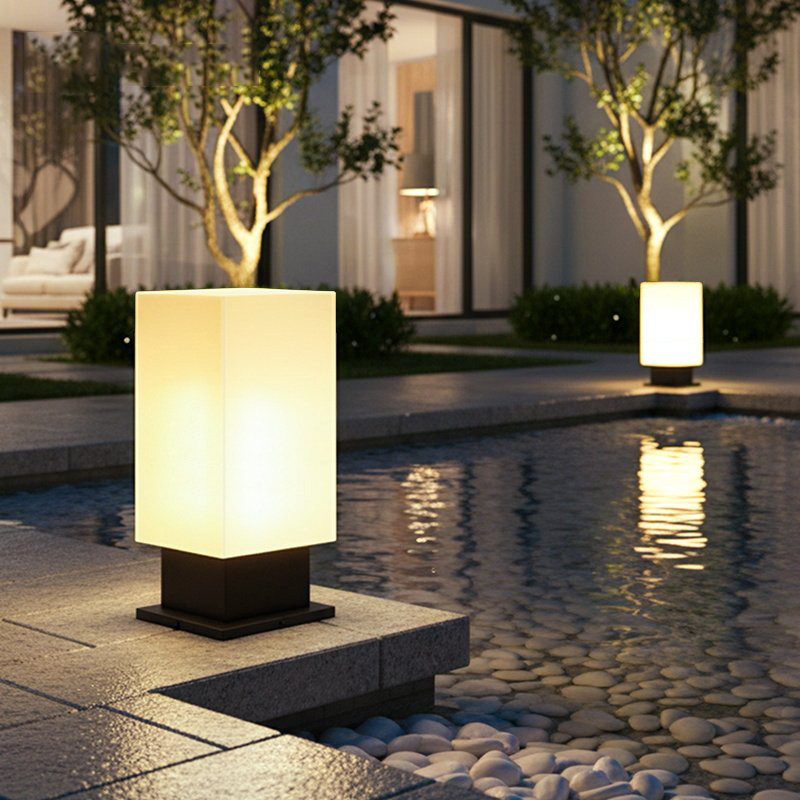 Luminous floor lamp courtyard  - đánh giá và giá Lighting Decor Outdoor