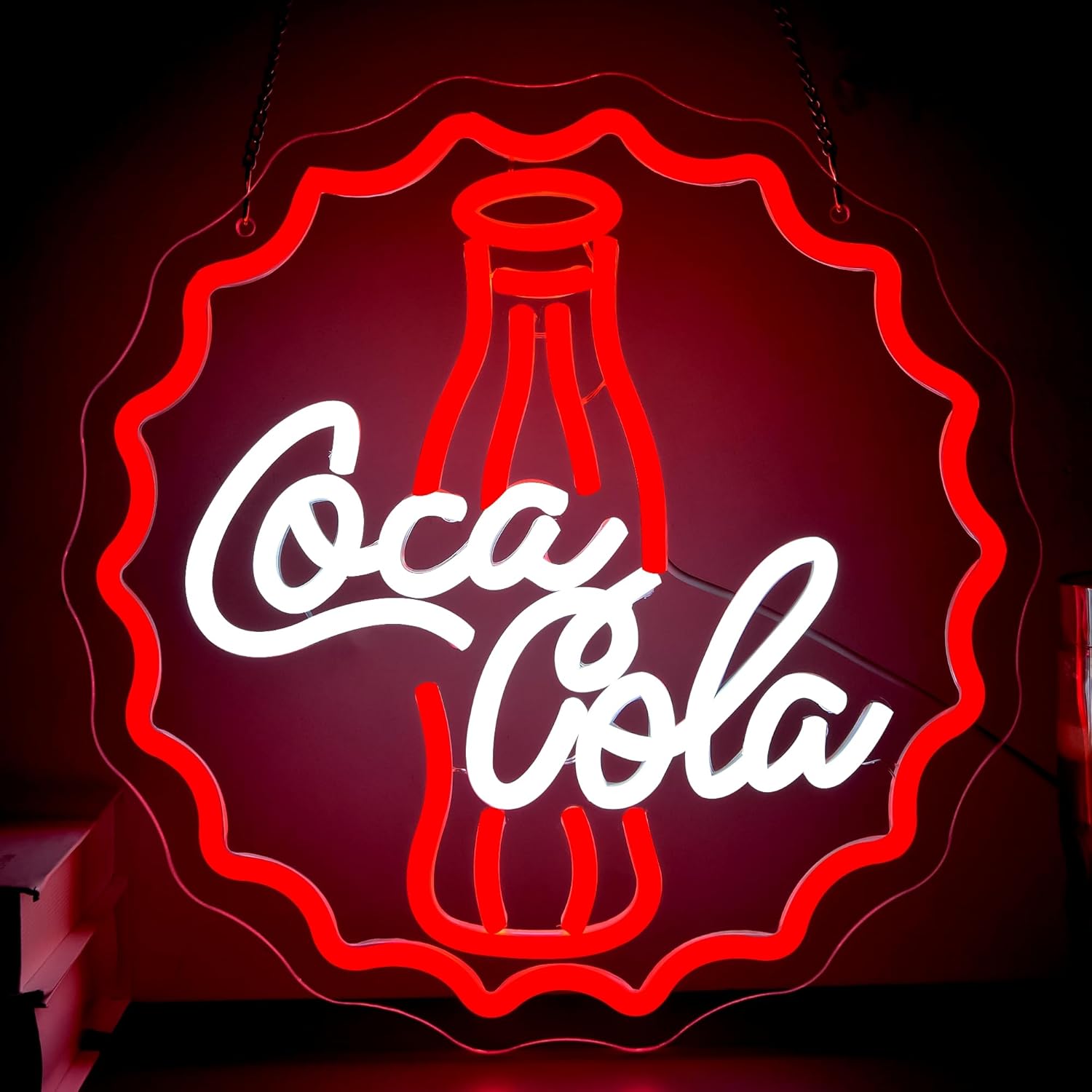 Cola Neon Sign Art Wall Light  - đánh giá và giá Led Lighting Wall Decor