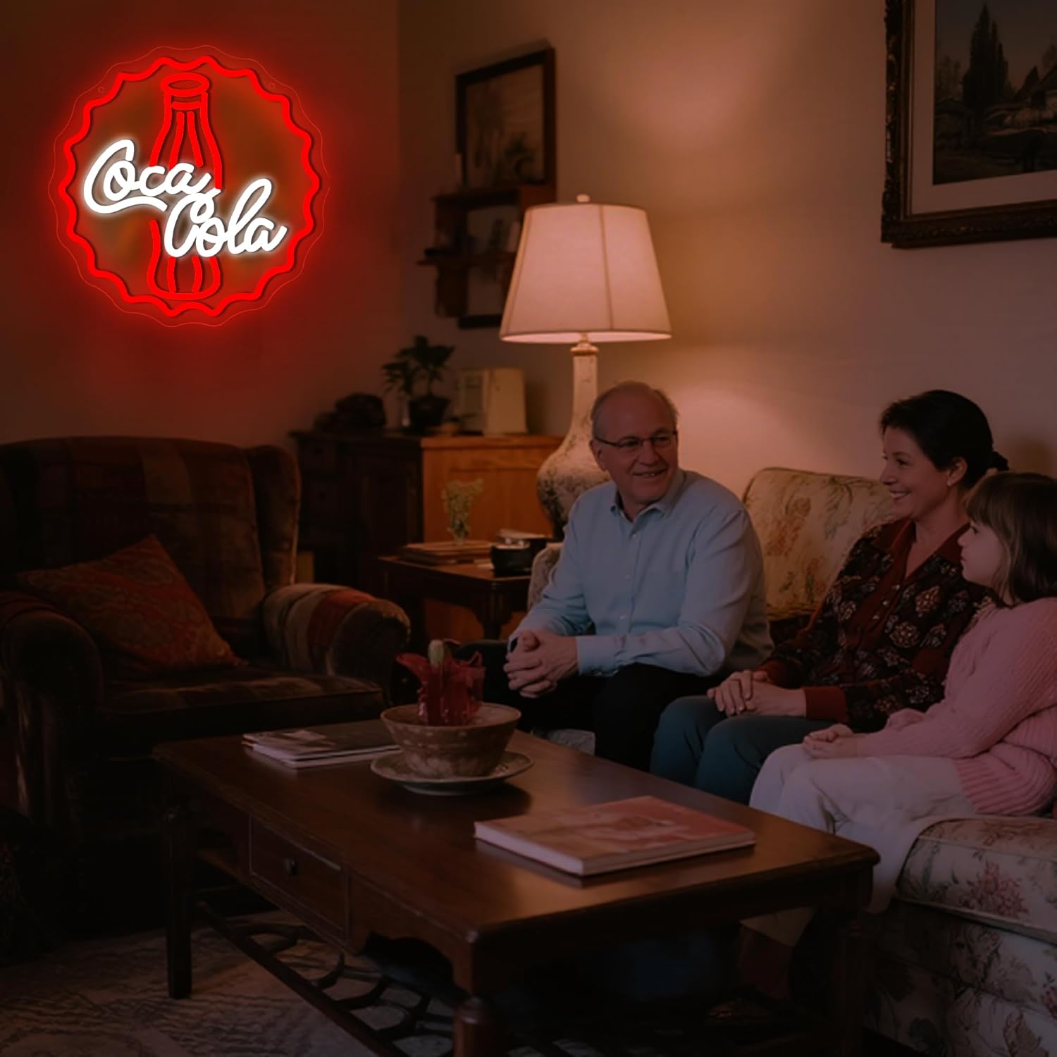 Cola Neon Sign Art Wall Light  - đánh giá và giá Led Lighting Wall Decor