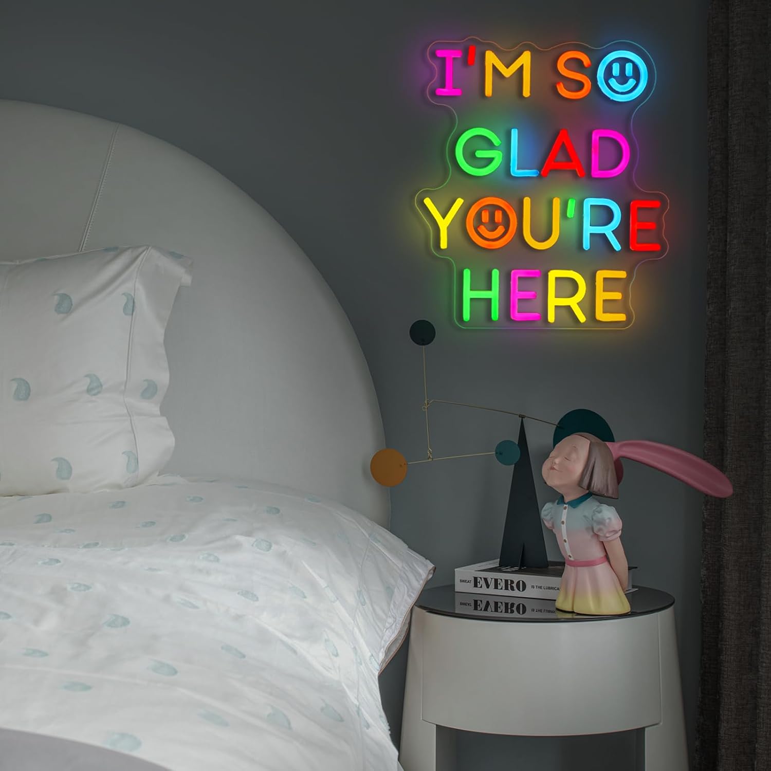  I'm So Glad You‘re Here Neon - đánh giá và giá Led Lighting Wall Decor