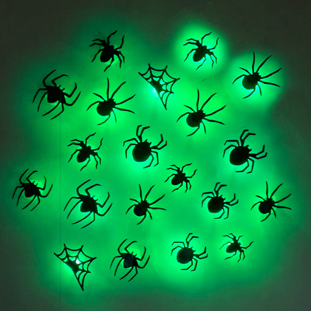 Halloween LED Bats Spider Deco - đánh giá và giá Lighting Decor For House