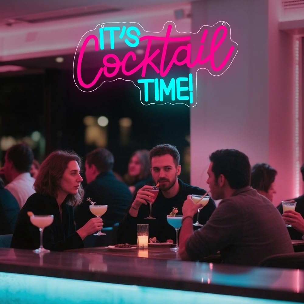 Cocktails Neon Sign USB Powere - đánh giá và giá Led Lighting Wall Decor