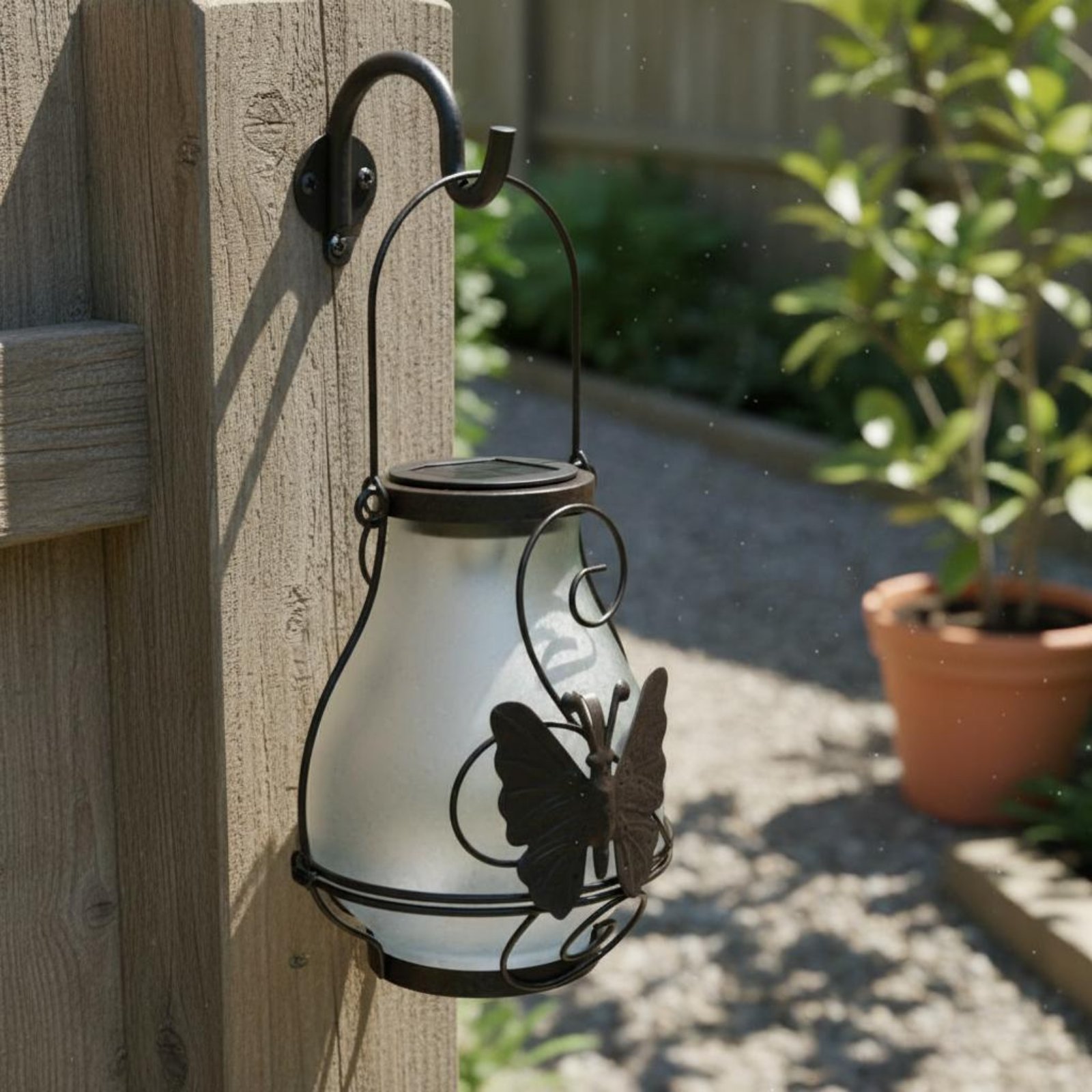 Solar Butterfly Lantern Waterp - đánh giá và giá Lighting Decor Outdoor