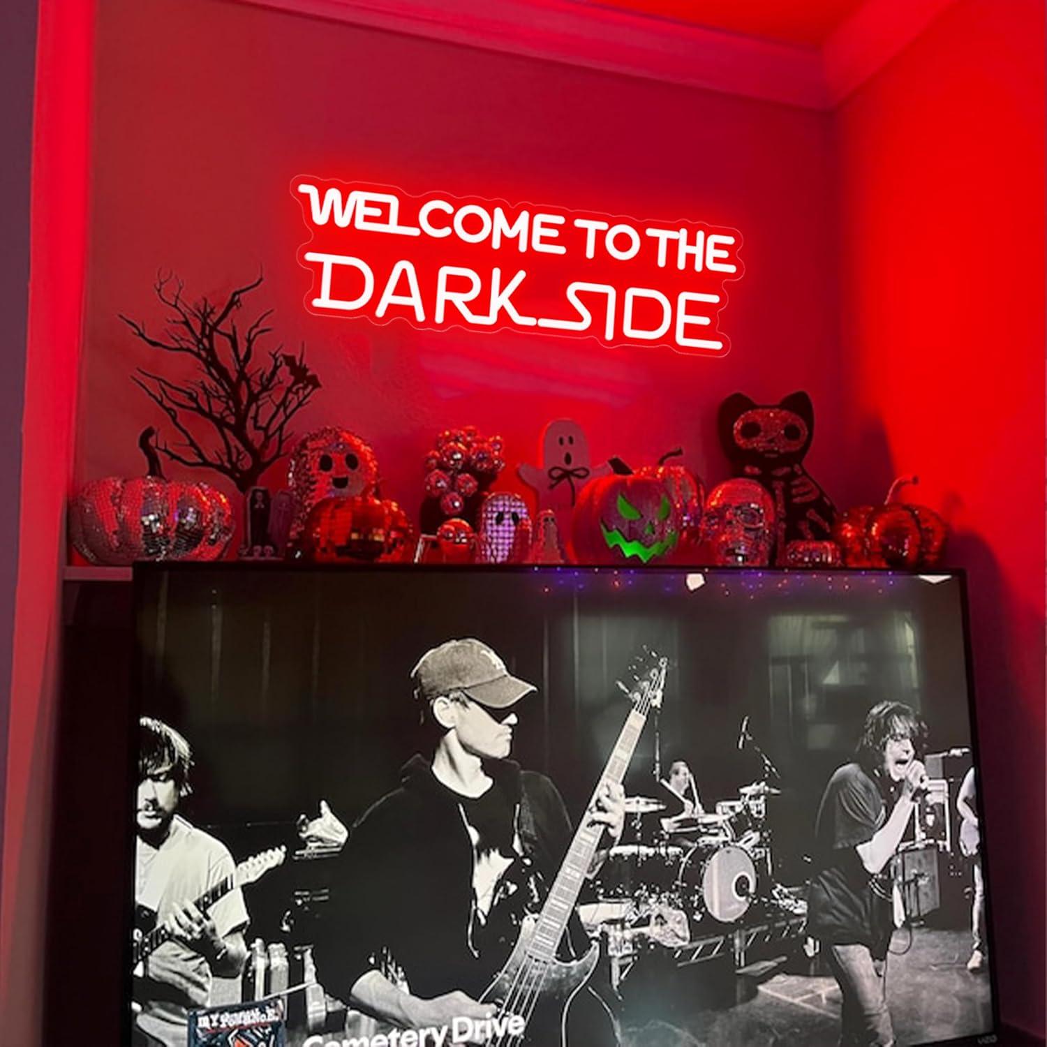 Welcome to the Dark Side Neon  - đánh giá và giá Led Lighting Wall Decor