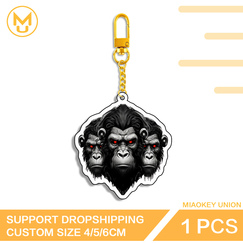 Three Chimpanzee Heads Keyring - đánh giá và giá Union Lighting & Decor Montreal Quebec
