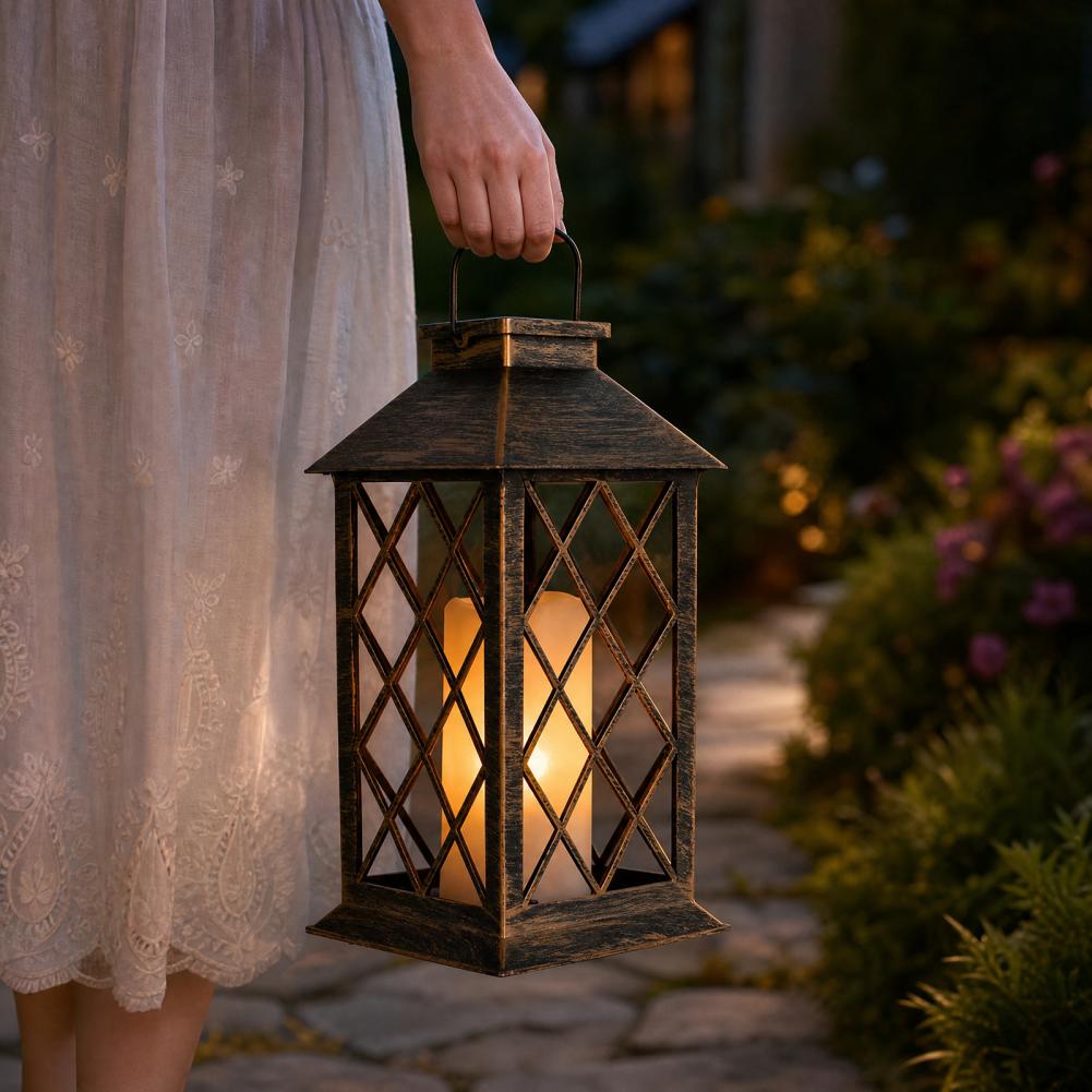 Retro Solar Lantern, Outdoor S - đánh giá và giá Lighting Decor Outdoor