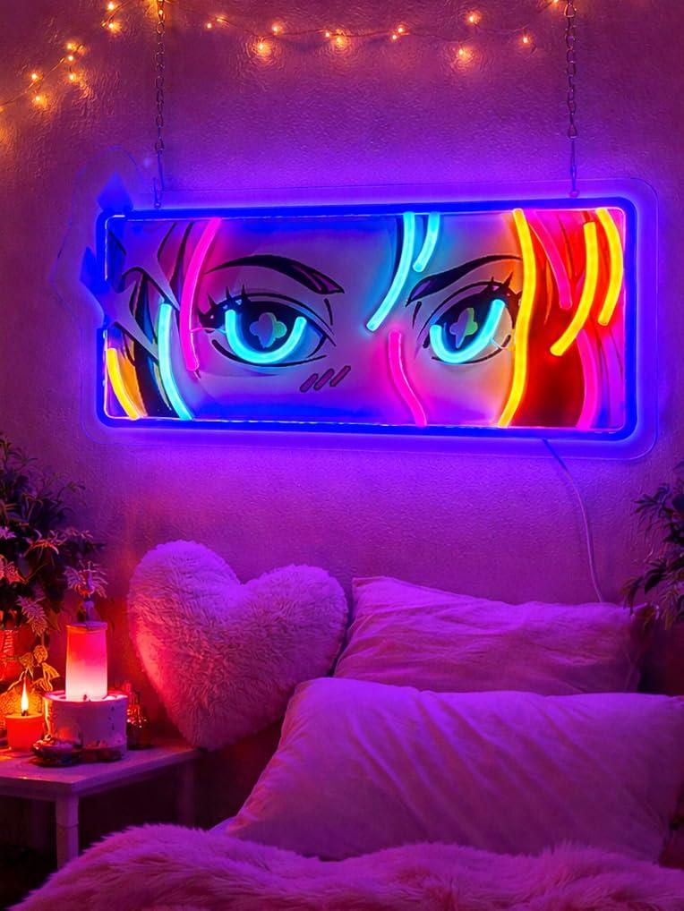 Passionate Eyes Neon Sign USB  - đánh giá và giá Led Lighting Wall Decor