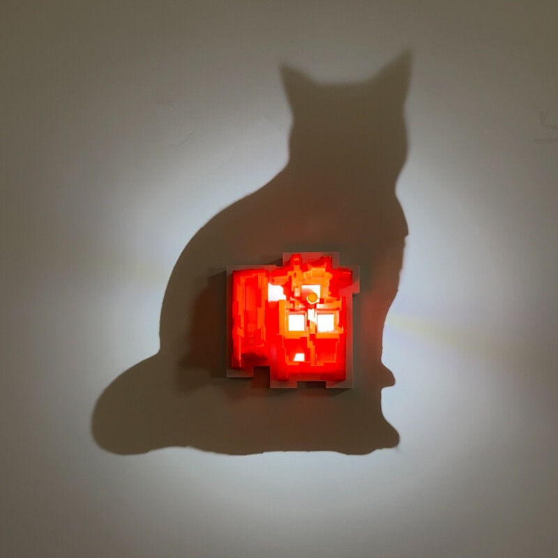 Dropshipping 3D Light Shadow N - đánh giá và giá Led Lighting Wall Decor