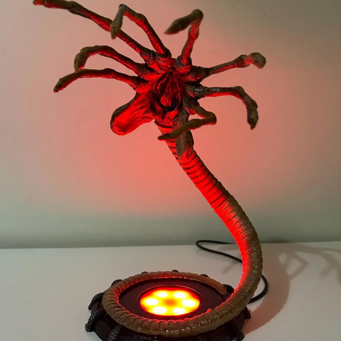 Alien Facehugger Lamp Nightlig - đánh giá và giá Lighting Decoration Ideas