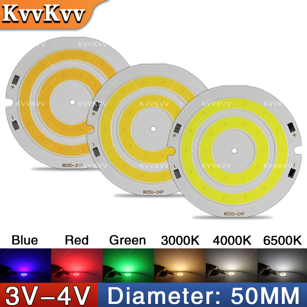 3V 4V Round COB LED Lamp Parts - đánh giá và giá Lighting Decor For House