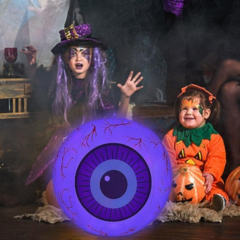 Halloween Inflatable Eyeballs  - đánh giá và giá Lighting Decor For House
