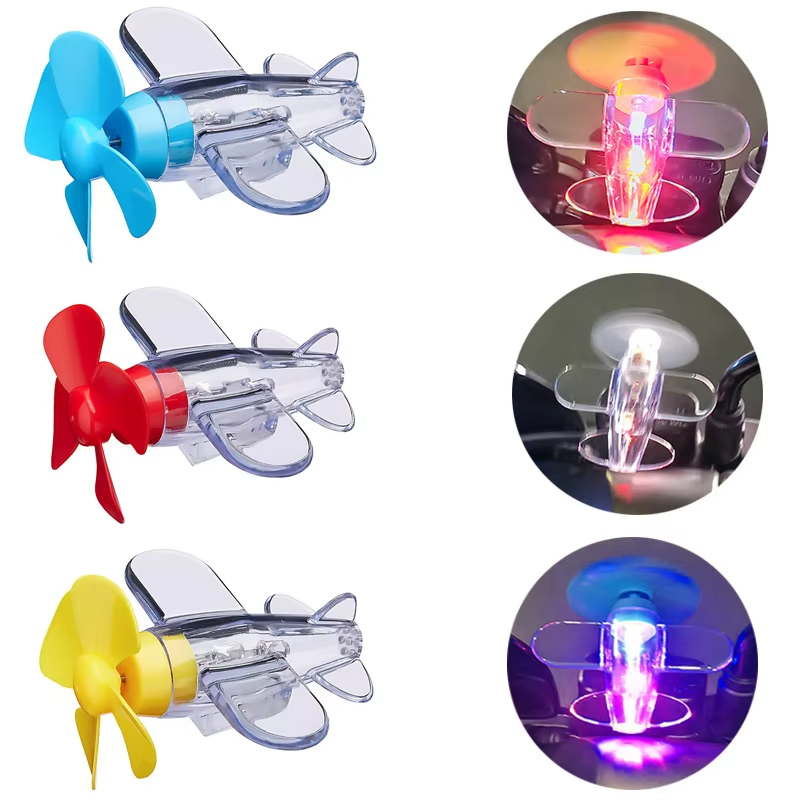 Wind Powered LED Airplane Orna - đánh giá và giá Lighting Decoration Ideas