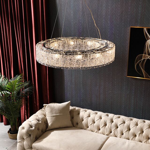 Modern LED Ceiling Chandelier  - đánh giá và giá Lighting Decor For House