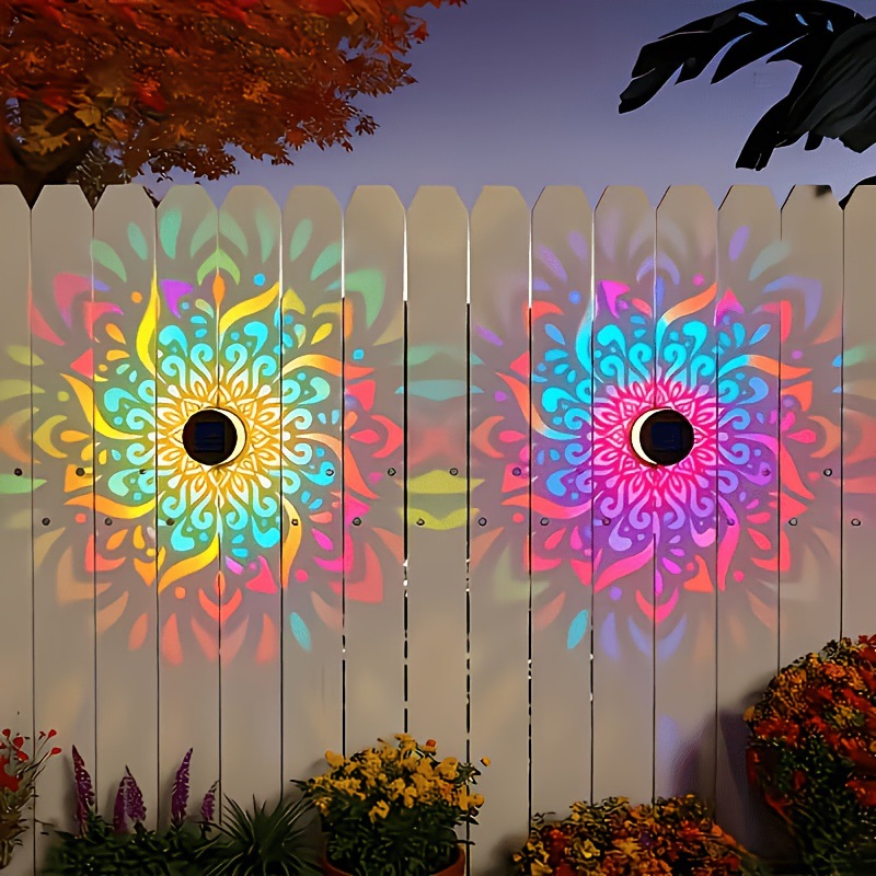 Solar LED Wall Light Mandala P - đánh giá và giá Lighting Decoration Ideas
