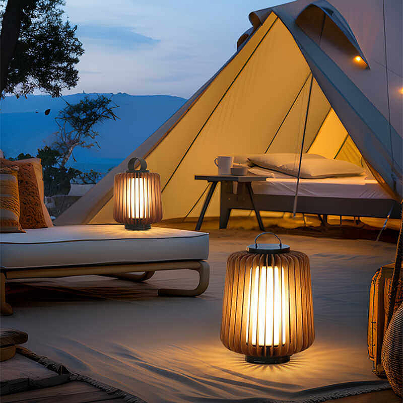 Luminous floor lamp courtyard  - đánh giá và giá Lighting Decor Outdoor