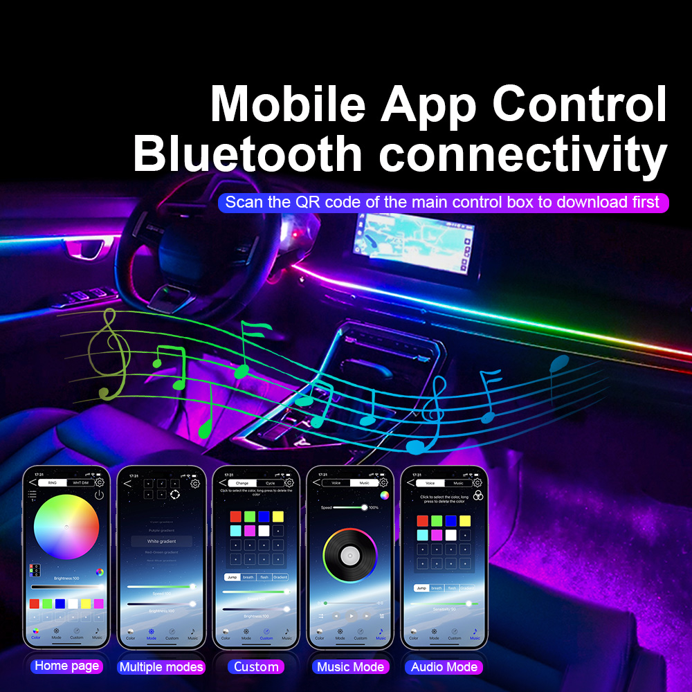 Universal Led Car Ambient Ligh - đánh giá và giá Lighting Decoration Ideas